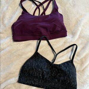 Two Lululemon Sports Bras
